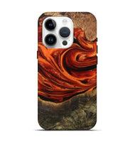 iPhone 15 Pro ResinArt Live Edge Phone Case - Stacie (Red, 708906)
