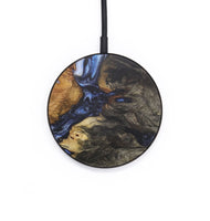Circle Wood+Resin Wireless Charger - Catalina (Blue, 709089)