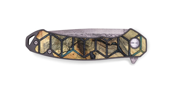 EDC Wood+Resin Pocket Knife - Joseph (Pattern, 709098)