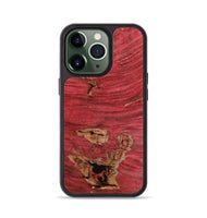 iPhone 13 Pro Wood+Resin Phone Case - George (Wood Burl, 709327)