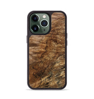 iPhone 13 Pro Wood+Resin Phone Case - Emiliano (Wood Burl, 709329)