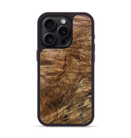 iPhone 15 Pro Wood+Resin Phone Case - Emiliano (Wood Burl, 709329)