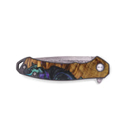 EDC Wood+Resin Pocket Knife - Connie (Purple, 710152)