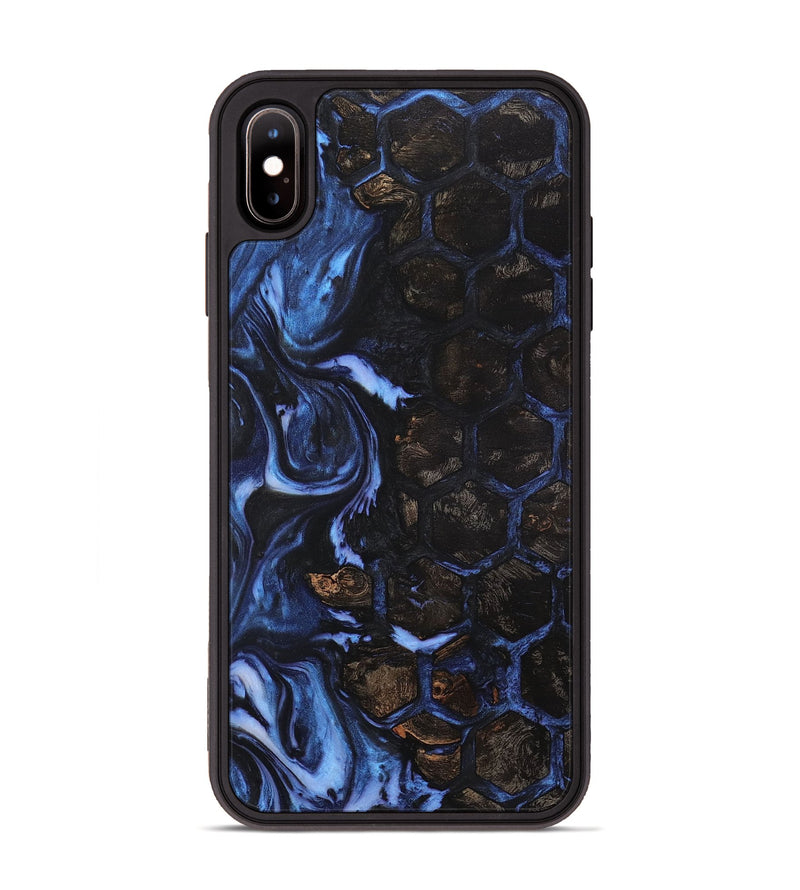 iPhone Xs Max Wood+Resin Phone Case - Ryleigh (Pattern, 710347)