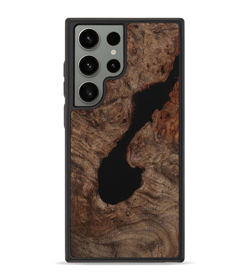 Galaxy S23 Ultra Wood+Resin Phone Case - Conor (Wood Burl, 710751)