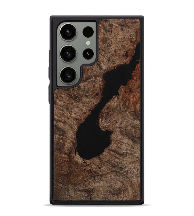 Galaxy S24 Ultra Wood+Resin Phone Case - Conor (Wood Burl, 710751)