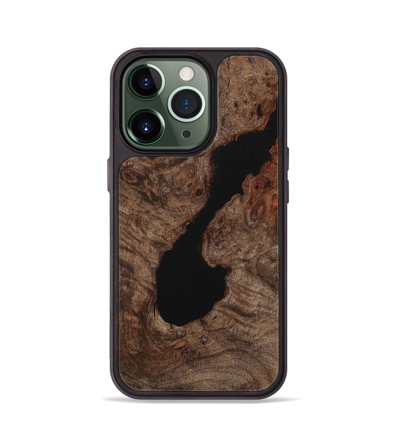 iPhone 13 Pro Wood+Resin Phone Case - Conor (Wood Burl, 710751)