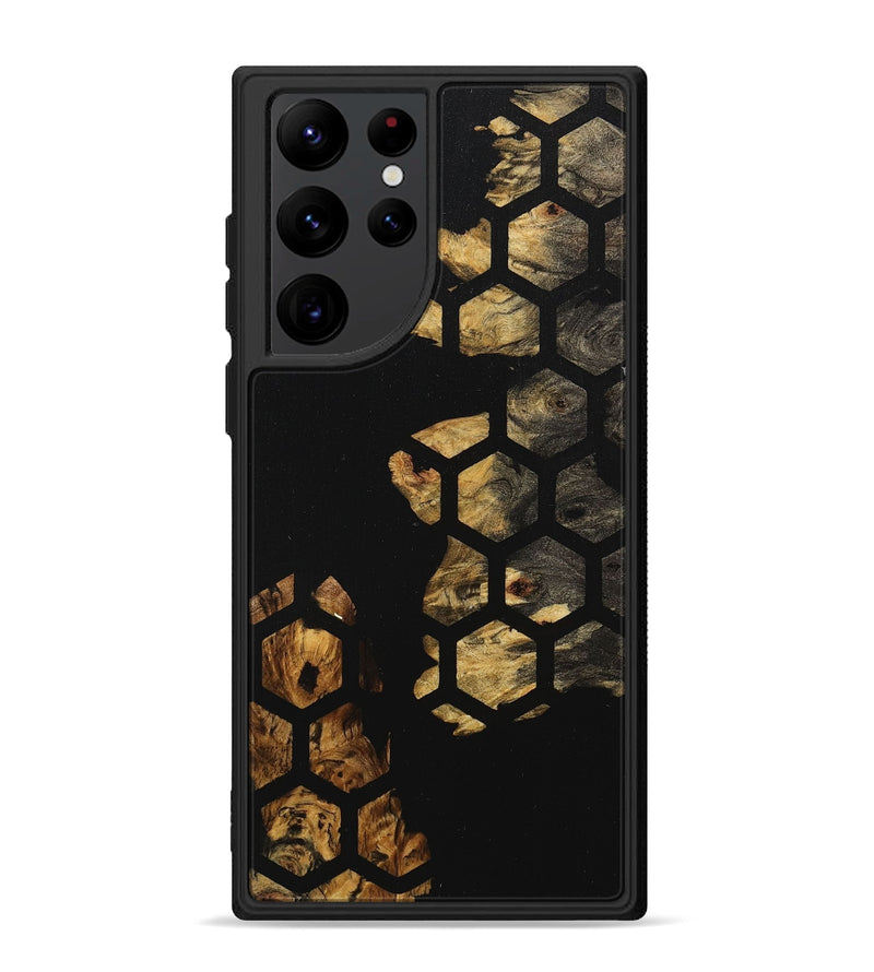 Galaxy S22 Ultra Wood+Resin Phone Case - Aubree (Pattern, 710797)