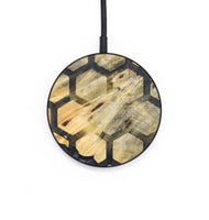 Circle Wood+Resin Wireless Charger - Saylor (Pattern, 711247)