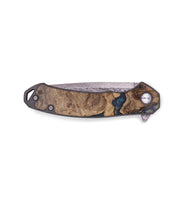 EDC Wood+Resin Pocket Knife - Wilbert (Teal & Gold, 711530)