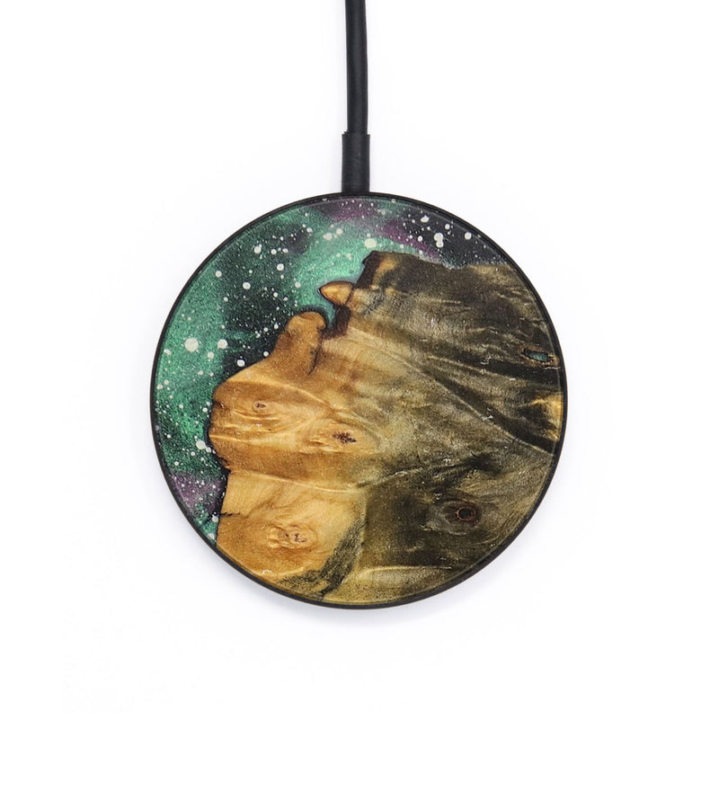 Circle Wood+Resin Wireless Charger - Teri (Cosmos, 711537)