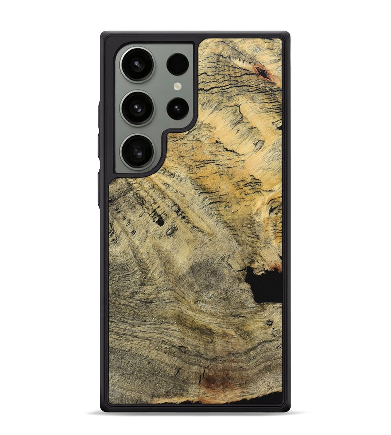 Galaxy S24 Ultra Wood+Resin Phone Case - Alexis (Wood Burl, 711647)