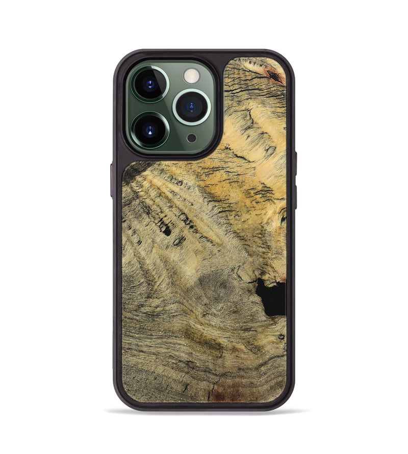 iPhone 13 Pro Wood+Resin Phone Case - Alexis (Wood Burl, 711647)