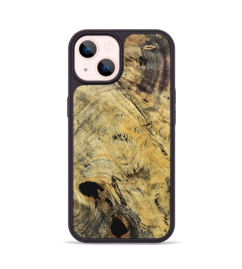 iPhone 14 Wood+Resin Phone Case - Jonas (Wood Burl, 712215)