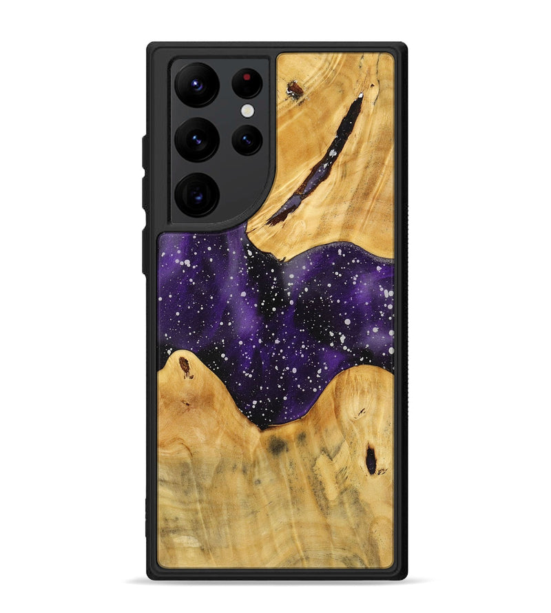 Galaxy S22 Ultra Wood+Resin Phone Case - Ethan (Cosmos, 712353)