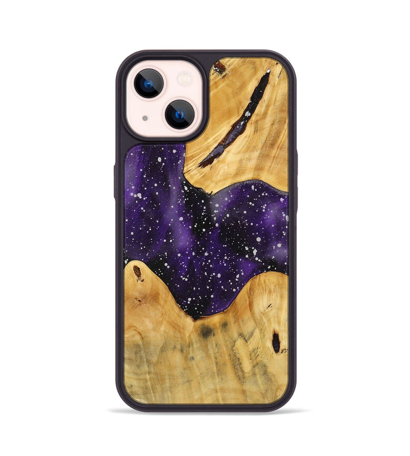 iPhone 14 Wood+Resin Phone Case - Ethan (Cosmos, 712353)