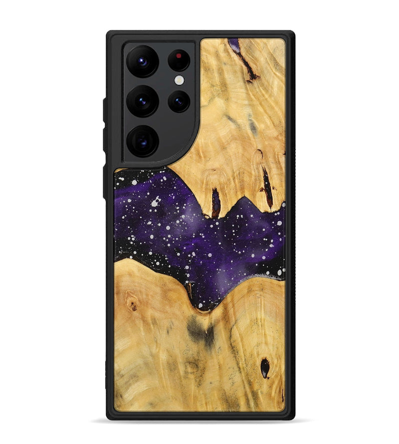 Galaxy S22 Ultra Wood+Resin Phone Case - Terrance (Cosmos, 712365)