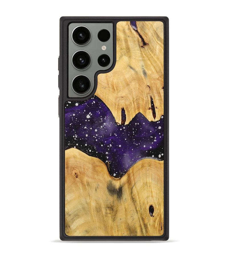 Galaxy S23 Ultra Wood+Resin Phone Case - Terrance (Cosmos, 712365)