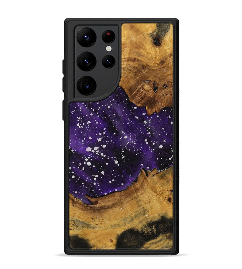 Galaxy S22 Ultra Wood+Resin Phone Case - Royalty (Cosmos, 712407)
