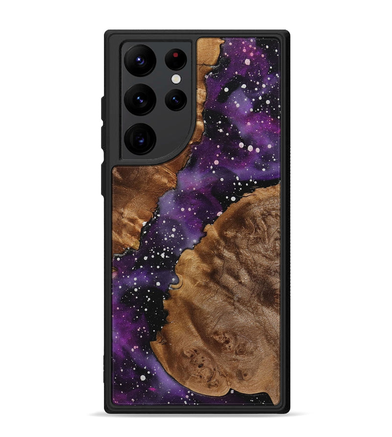 Galaxy S22 Ultra Wood+Resin Phone Case - Toby (Cosmos, 712423)
