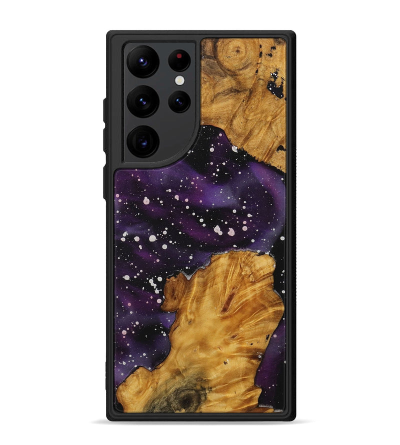 Galaxy S22 Ultra Wood+Resin Phone Case - Elaine (Cosmos, 712445)