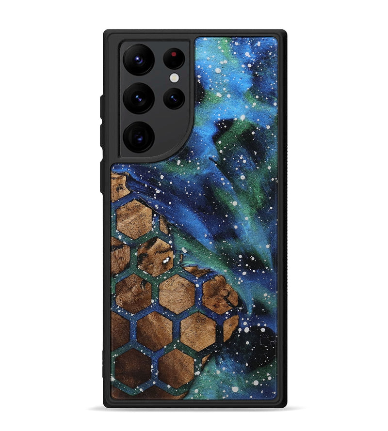 Galaxy S22 Ultra Wood+Resin Phone Case - Amelia (Cosmos, 712448)