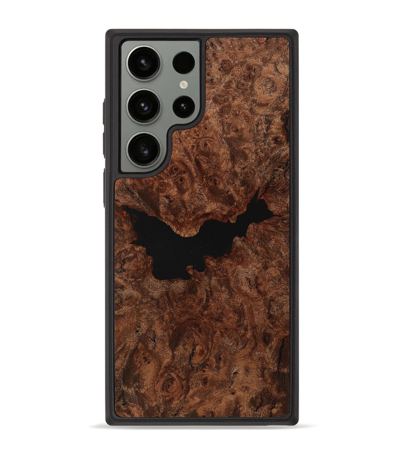 Galaxy S23 Ultra Wood+Resin Phone Case - Romeo (Wood Burl, 712501)