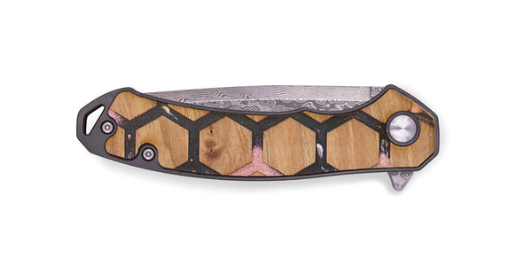 EDC Wood+Resin Pocket Knife - Miles (Pattern, 712729)