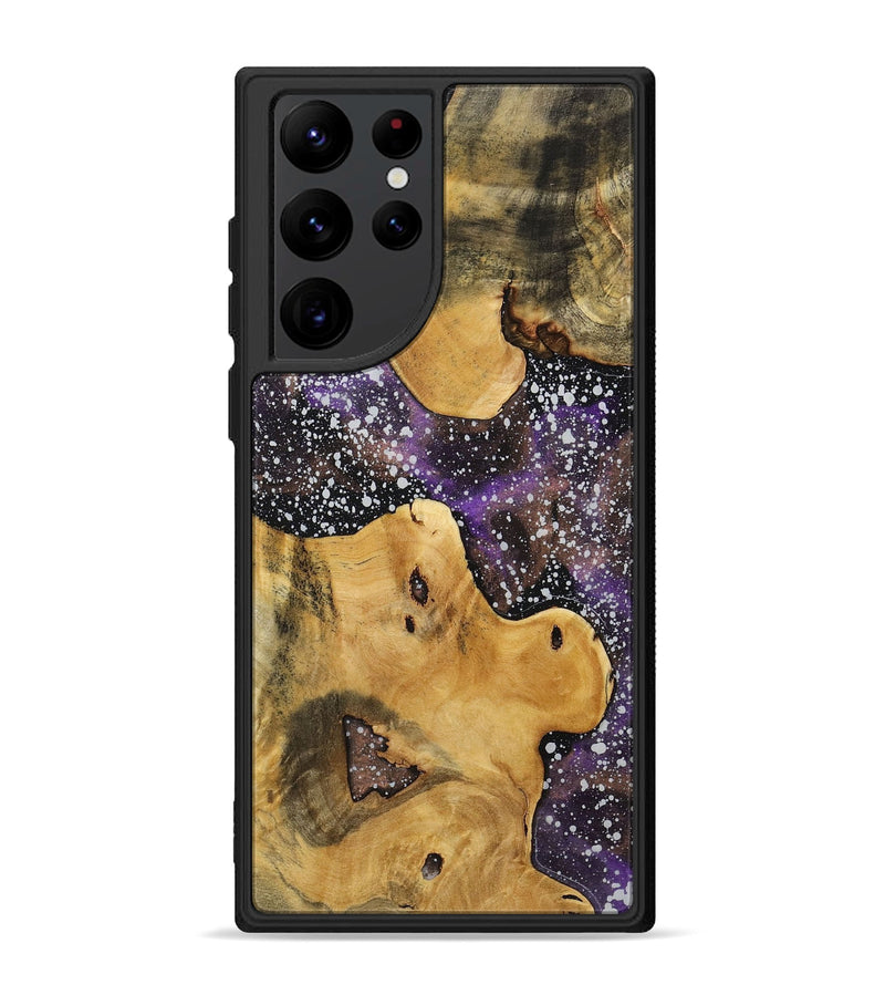 Galaxy S22 Ultra Wood+Resin Phone Case - Seth (Cosmos, 712809)