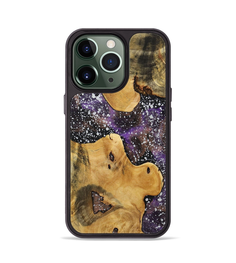 iPhone 13 Pro Wood+Resin Phone Case - Seth (Cosmos, 712809)