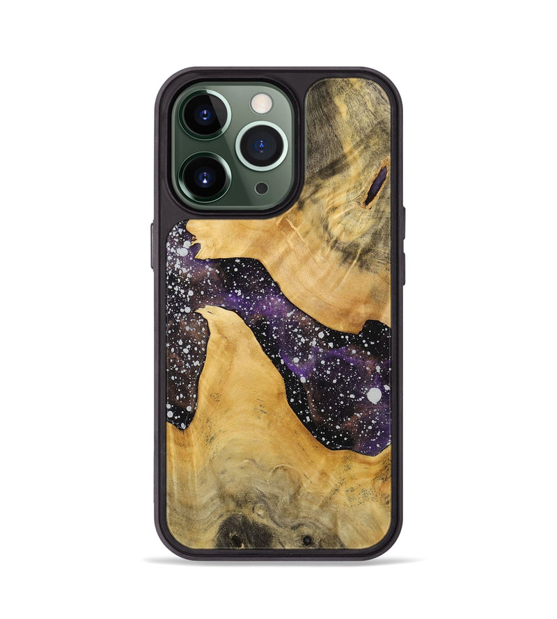 iPhone 13 Pro Wood+Resin Phone Case - Tammie (Cosmos, 712810)