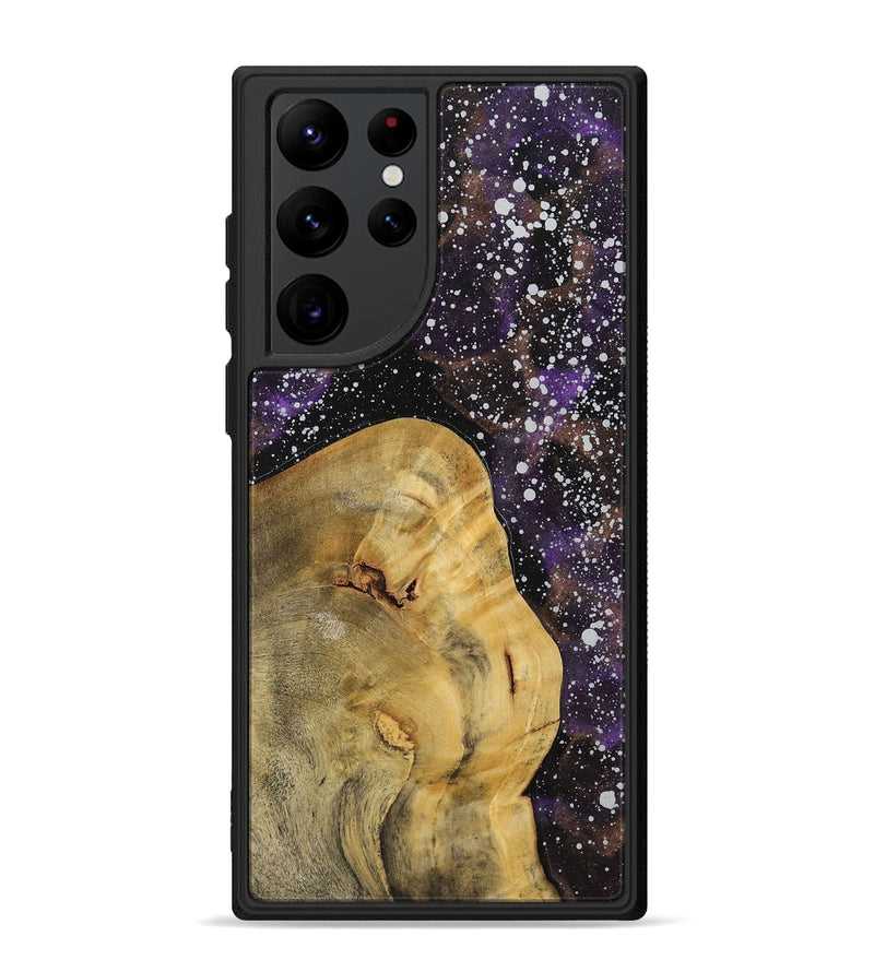 Galaxy S22 Ultra Wood+Resin Phone Case - Rosa (Cosmos, 712832)