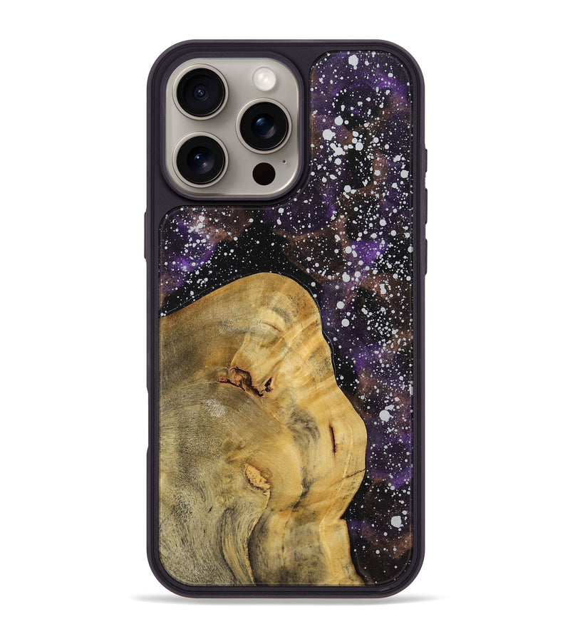 iPhone 16 Pro Max Wood+Resin Phone Case - Rosa (Cosmos, 712832)