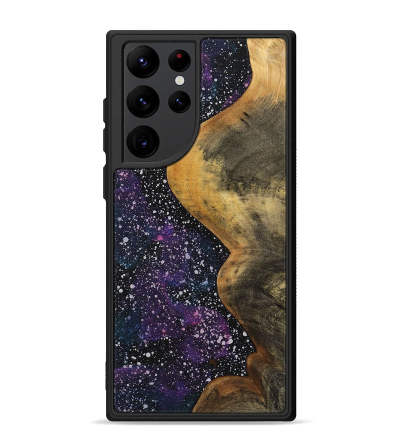 Galaxy S22 Ultra Wood+Resin Phone Case - Jaslene (Cosmos, 712880)