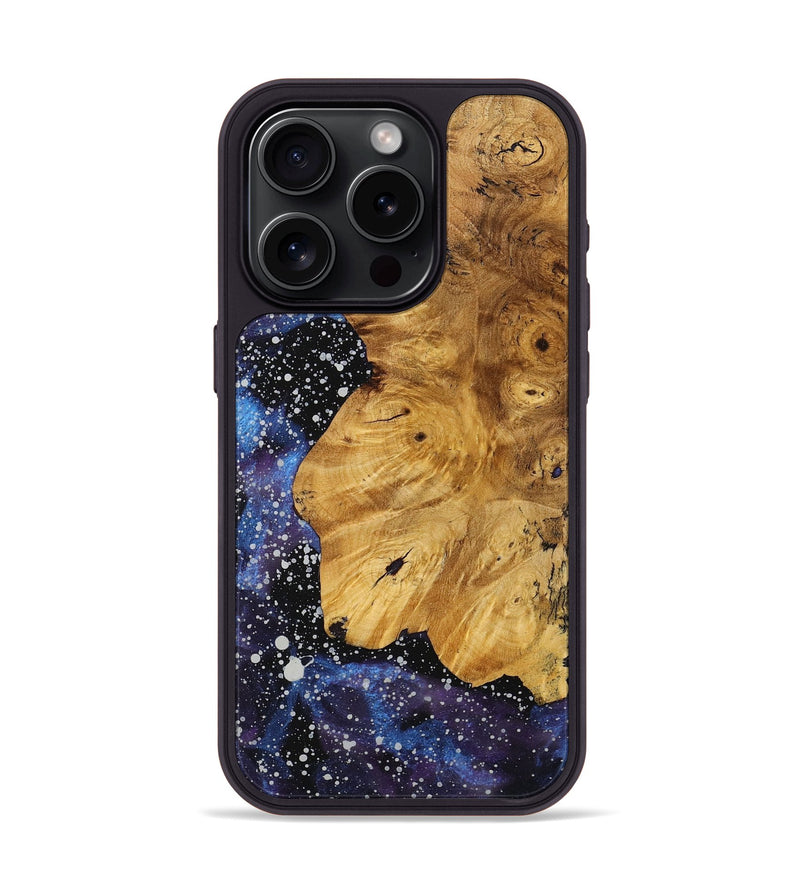 iPhone 15 Pro Wood+Resin Phone Case - Minnie (Cosmos, 712896)