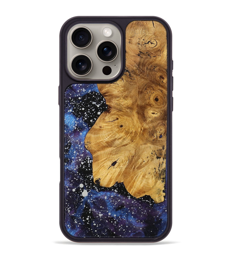 iPhone 16 Pro Max Wood+Resin Phone Case - Minnie (Cosmos, 712896)