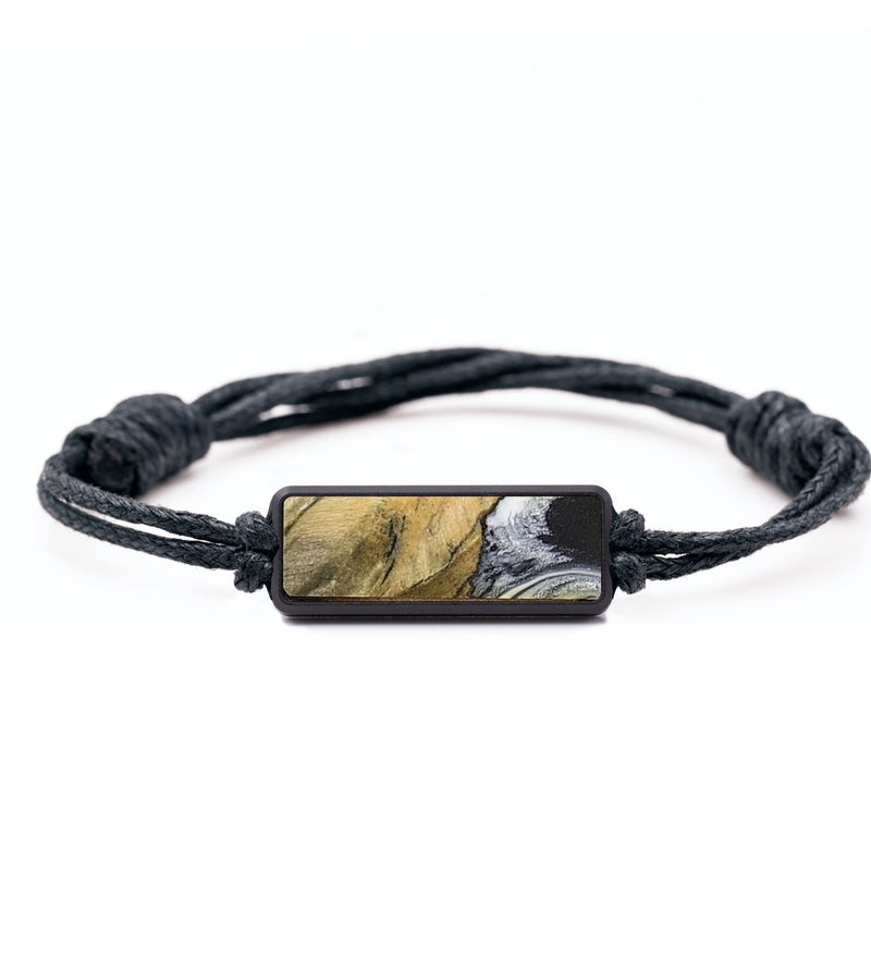 Classic Wood+Resin Bracelet - Jakob (Black & White, 713301)