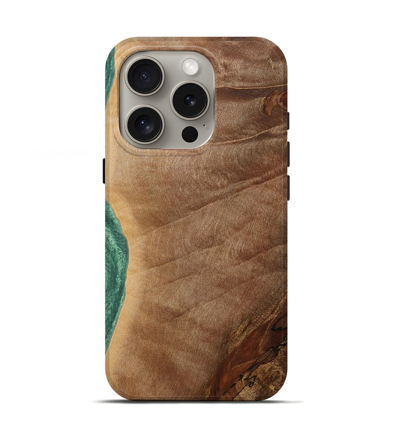 iPhone 16 Pro  Live Edge Phone Case - Patty (Wood Burl, 713652)