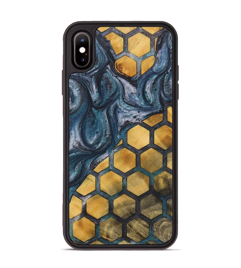 iPhone Xs Max Wood+Resin Phone Case - Ruben (Pattern, 713706)