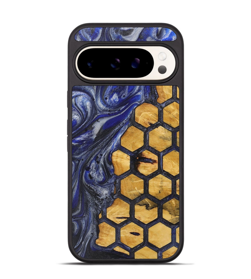 Pixel 9 Pro Wood+Resin Phone Case - Philip (Pattern, 713709)