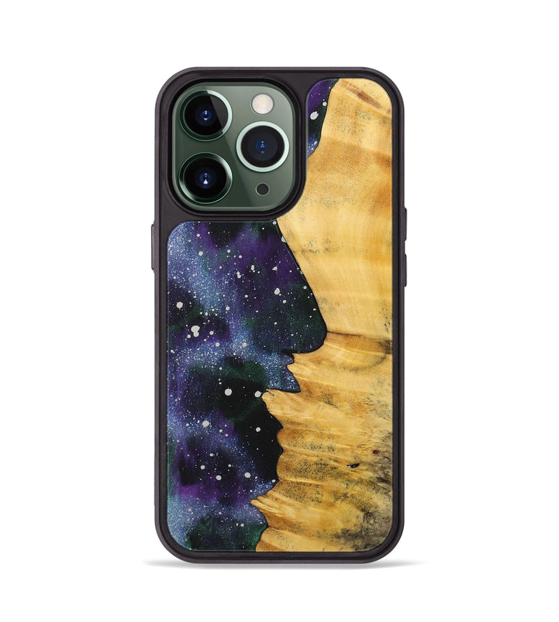 iPhone 13 Pro Wood+Resin Phone Case - Dustin (Cosmos, 713768)