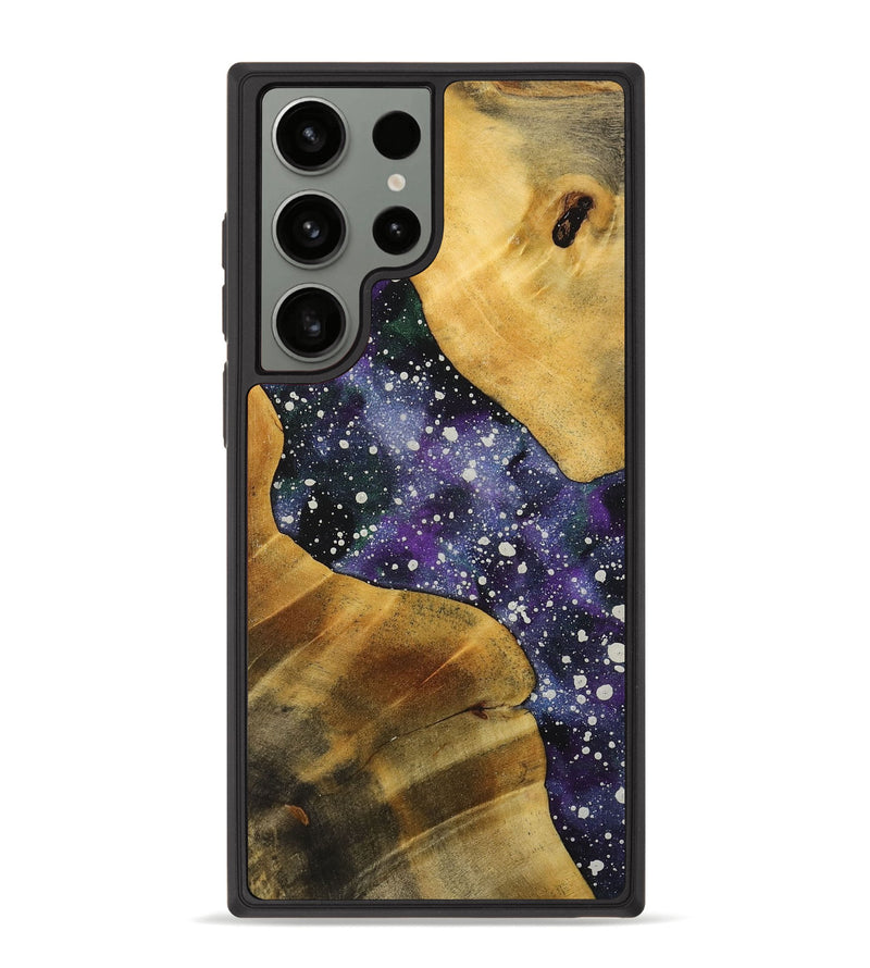 Galaxy S23 Ultra Wood+Resin Phone Case - Trevon (Cosmos, 713776)