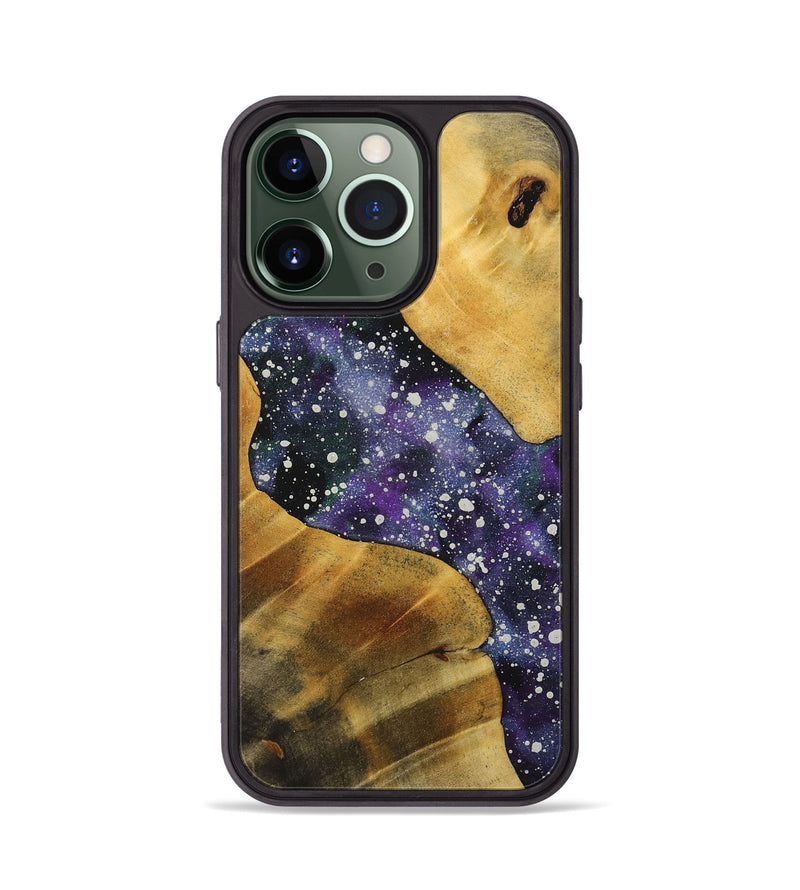 iPhone 13 Pro Wood+Resin Phone Case - Trevon (Cosmos, 713776)