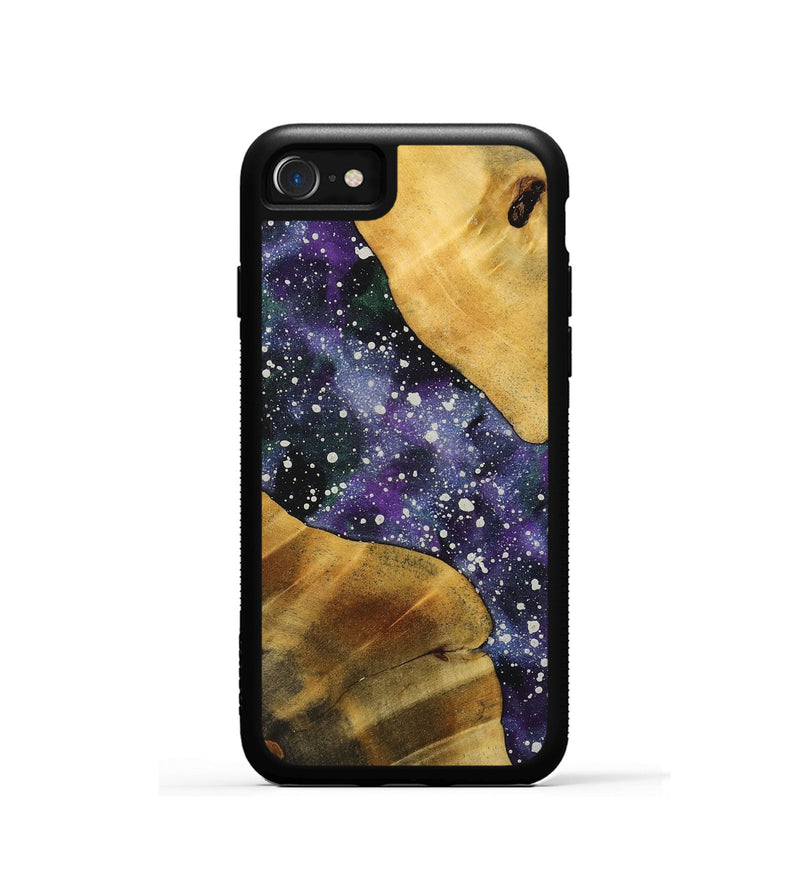 iPhone SE Wood+Resin Phone Case - Trevon (Cosmos, 713776)