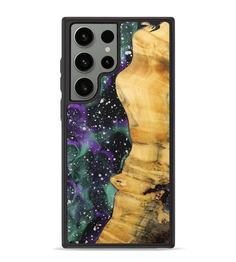 Galaxy S23 Ultra Wood+Resin Phone Case - Darin (Cosmos, 713792)