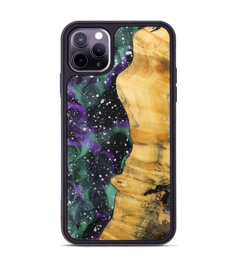 iPhone 11 Pro Max Wood+Resin Phone Case - Darin (Cosmos, 713792)