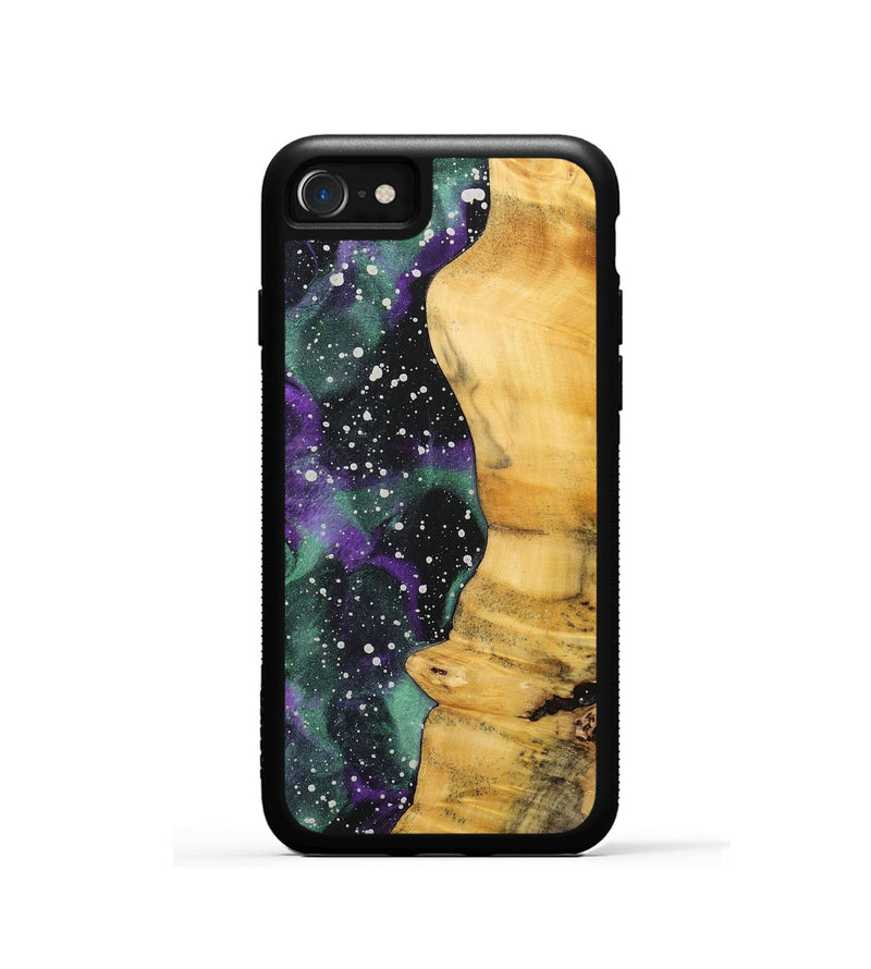 iPhone SE Wood+Resin Phone Case - Darin (Cosmos, 713792)