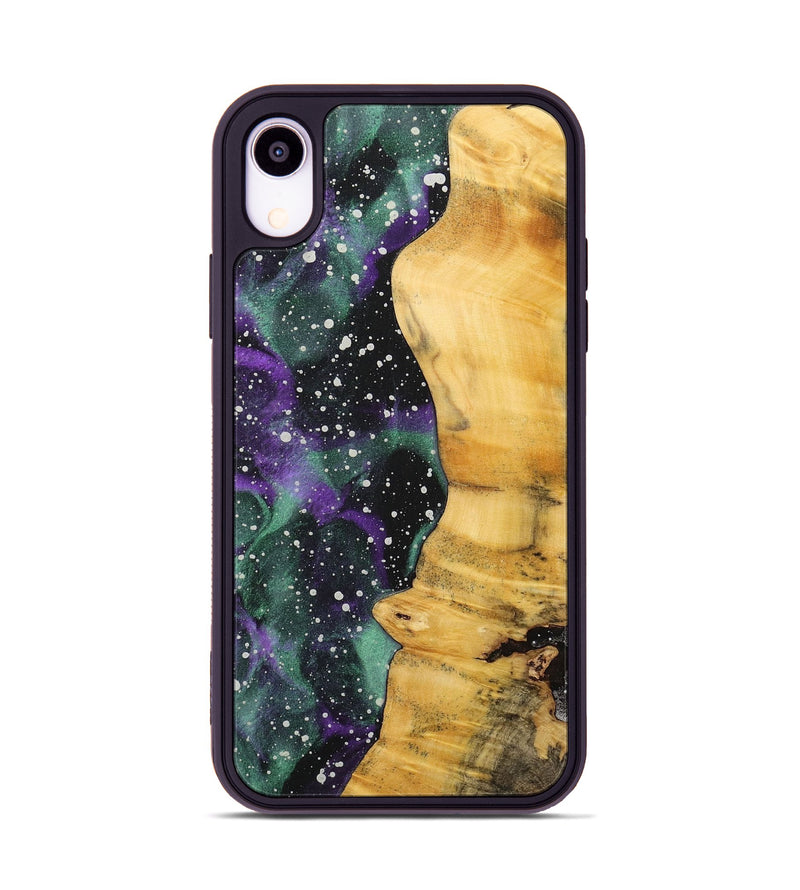 iPhone Xr Wood+Resin Phone Case - Darin (Cosmos, 713792)