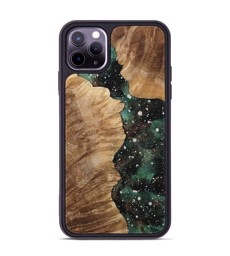 iPhone 11 Pro Max Wood+Resin Phone Case - Frankie (Cosmos, 713795)