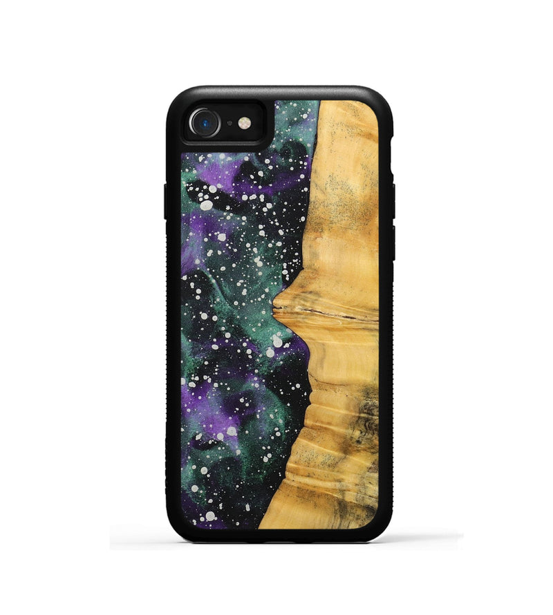 iPhone SE Wood+Resin Phone Case - Haley (Cosmos, 713800)